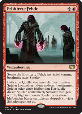 Erbitterte Fehde