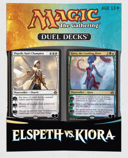 Magic the Gathering Elspeth vs. Kiora Duel Decks