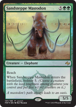 Sandsteppe Mastodon