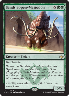 Sandsteppen-Mastodon
