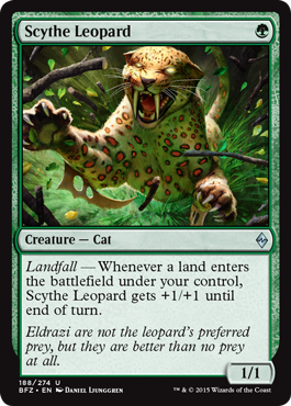 《鎌豹/Scythe Leopard》 [BFZ]