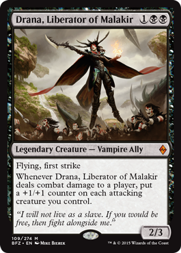 BFZ Drana Liberator of Malakir r magicTCG