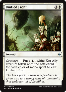 《統一戦線/Unified Front》 [BFZ]