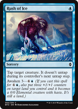 《氷の猛進/Rush of Ice》 [BFZ]