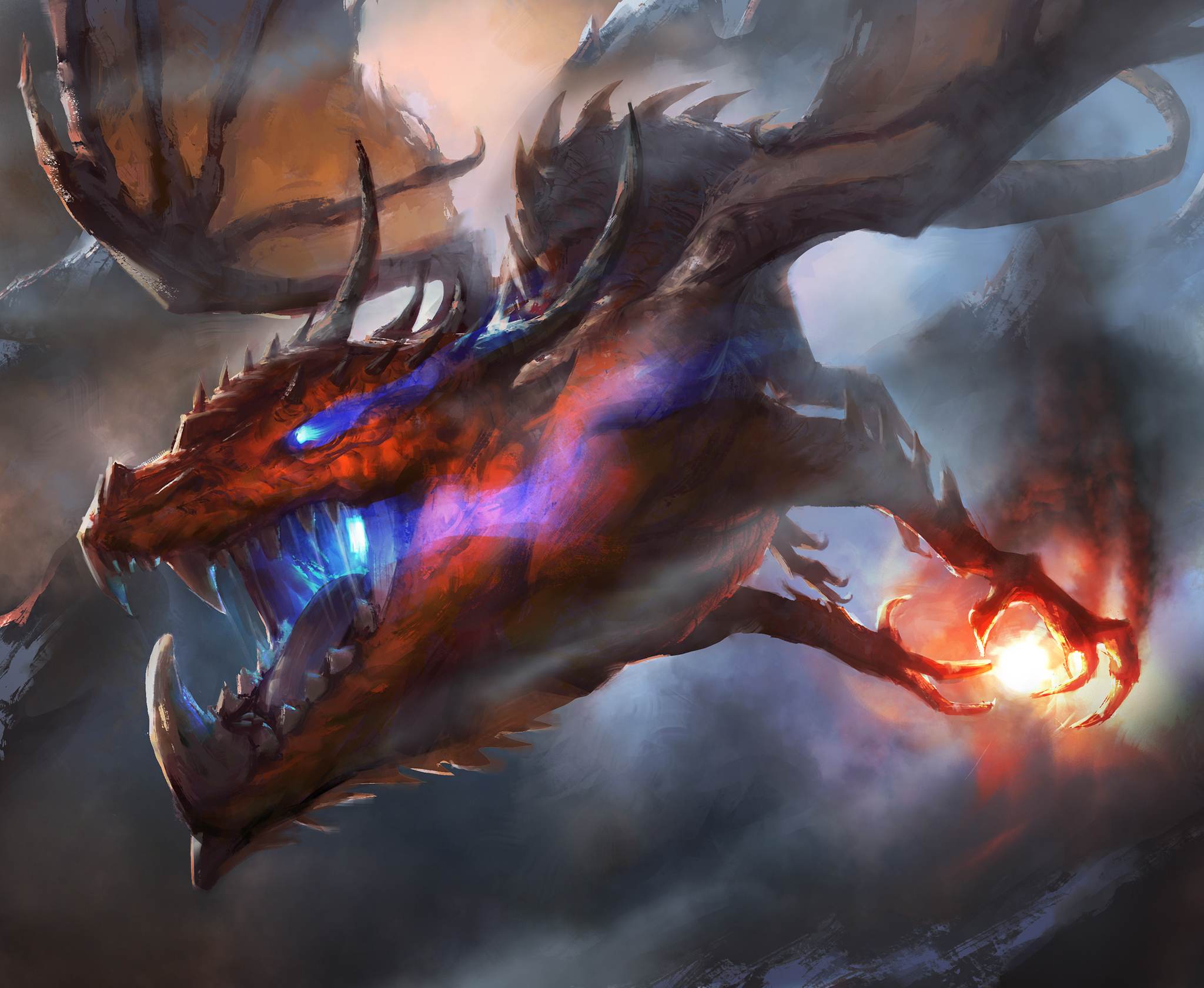 Rathi Dragon // Tempest // MTG Magic the Gathering