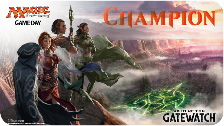 Champion playmat