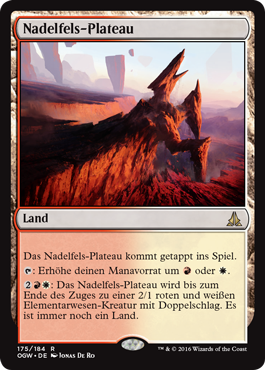 Nadelfels-Plateau