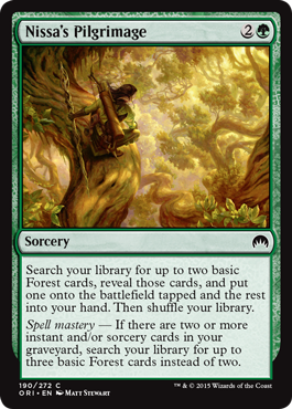 Nissa’s Pilgrimage