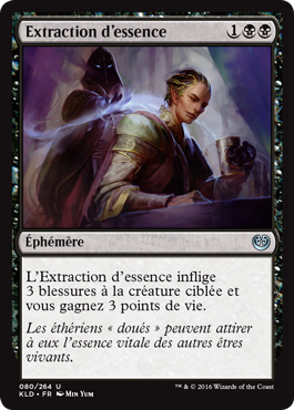 Extraction d’essence