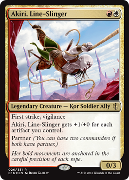 Akiri, Line-Slinger