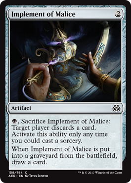 《悪意器具/Implement of Malice》 [AER]