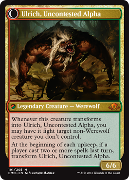 Ulrich, Uncontested Alpha