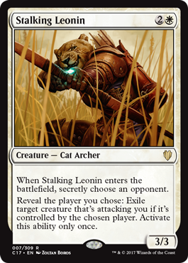 Leoniden-Schlichter Leonin Arbiter Commander 2017 Magic