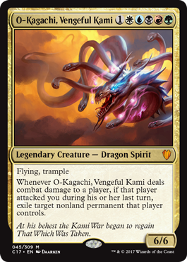 kagachi kami vengeful magic nature gathering spiritual wars