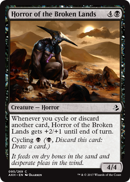 《遺棄地の恐怖/Horror of the Broken Lands》 [AKH]