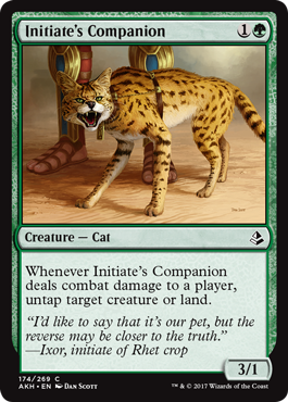 《修練者の相棒/Initiate's Companion》 [AKH]