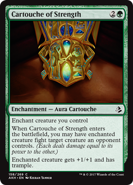 《活力のカルトーシュ/Cartouche of Strength》 [AKH]