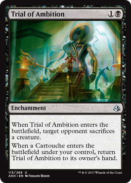 《野望の試練/Trial of Ambition》 [AKH]