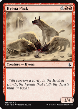 《ハイエナの群れ/Hyena Pack》 [AKH]