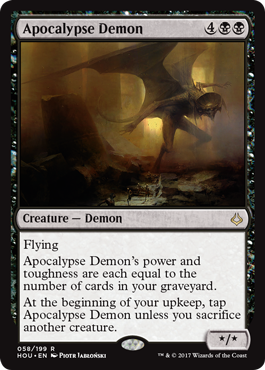 《黙示録の悪魔/Apocalypse Demon》 [HOU]