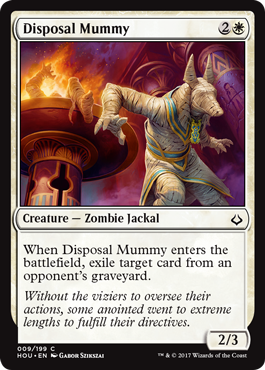 Disposal Mummy - Magic: the Gathering