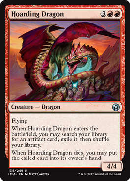 《溜め込むドラゴン/Hoarding Dragon》 [IMA]