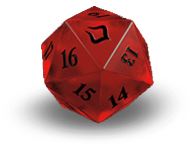 Hour of Devastation: D4 Dice (Red) Hour of Devastation, Magic