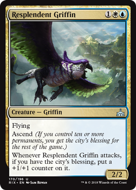 《華麗なグリフィン/Resplendent Griffin》 [RIX]