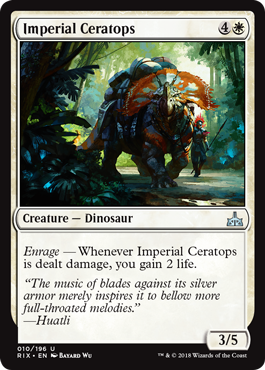 《帝国のケラトプス/Imperial Ceratops》 [RIX]