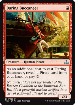《勇敢な海賊/Daring Buccaneer》 [RIX]