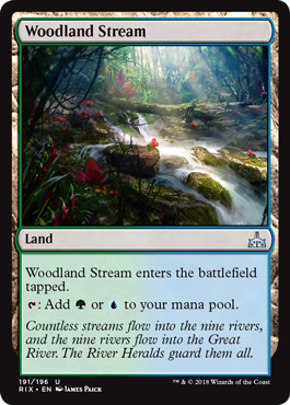 《森林地の小川/Woodland Stream》 [RIX]