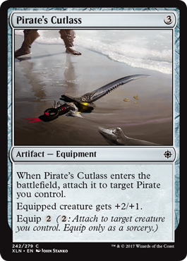 《海賊のカットラス/Pirate's Cutlass》 [XLN]