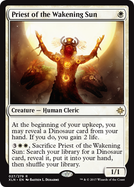 《覚醒の太陽の神官/Priest of the Wakening Sun》 [XLN]