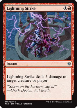 《稲妻の一撃/Lightning Strike》 [XLN]