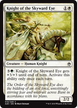 《天望の騎士/Knight of the Skyward Eye》 [A25]