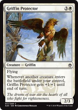 《庇護のグリフィン/Griffin Protector》 [A25]