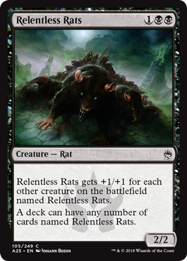 《執拗なネズミ/Relentless Rats》 [A25]