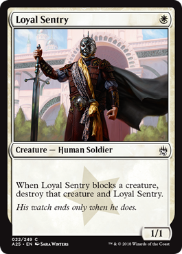 《忠誠な歩哨/Loyal Sentry》 [A25]