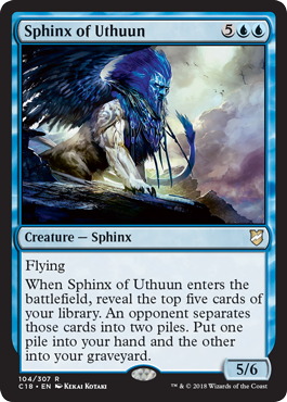 《ウスーンのスフィンクス/Sphinx of Uthuun》 [C18]