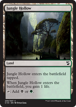 《ジャングルのうろ穴/Jungle Hollow》 [C18]