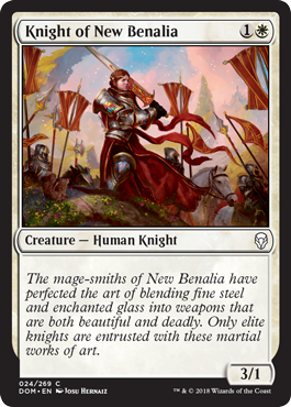 《新ベナリアの騎士/Knight of New Benalia》 [DOM]