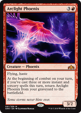 《弧光のフェニックス/Arclight Phoenix》 [GRN]