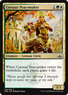 《ケンタウルスの仲裁者/Centaur Peacemaker》 [GRN]