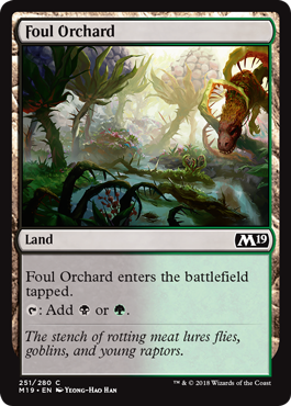 《穢れた果樹園/Foul Orchard》 [M19]