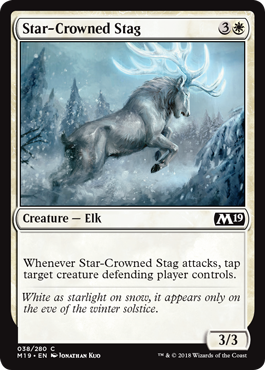 《星冠の雄鹿/Star-Crowned Stag》 [M19]