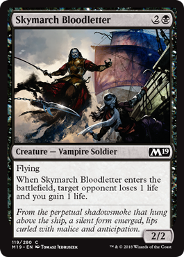 《流血の空渡り/Skymarch Bloodletter》 [M19]