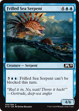《大襞海蛇/Frilled Sea Serpent》 [M19]