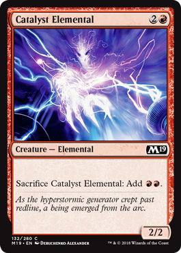 《触媒の精霊/Catalyst Elemental》 [M19]