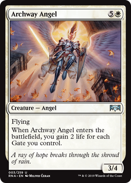 《アーチ道の天使/Archway Angel》 [RNA]