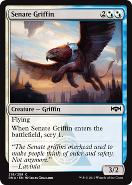 《評議会のグリフィン/Senate Griffin》 [RNA]